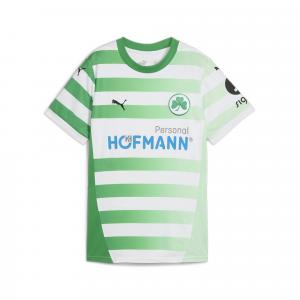 Damska koszulka domowa Greuther Fürth 24/25 PUMA White Fast Green Fresh Mint