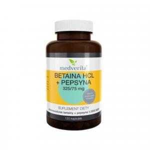 Betaina + Pepsyna MEDVERITA 120 kaps