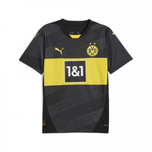 Męska koszulka wyjazdowa Borussia Dortmund 24/25 PUMA Black Faster Yellow