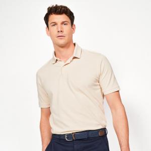 Koszulka polo do golfa z krótkim rękawem męska Inesis MW500