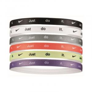 Opaski do włosów Nike Swoosh Hairbands 6PK