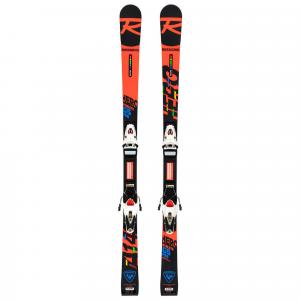 Narty gigantowe sportowe dziecięce ROSSIGNOL ATHLETE GS PRO+ wiązanie LOOK SPX10