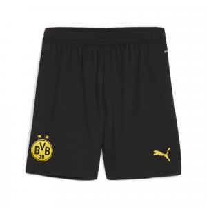 Męskie szorty Borussia Dortmund 24/25 PUMA Black Faster Yellow