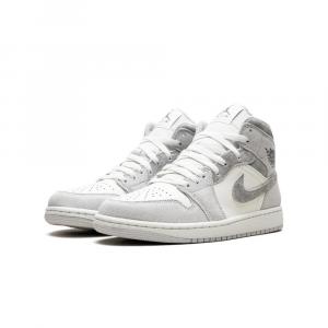 Buty do chodzenia dla dorosłych Air Jordan 1 Mid SE Neutral Grey Sail