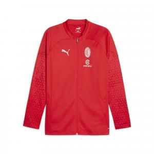 Kurtka treningowa AC Milan PUMA For All Time Red Feather Gray