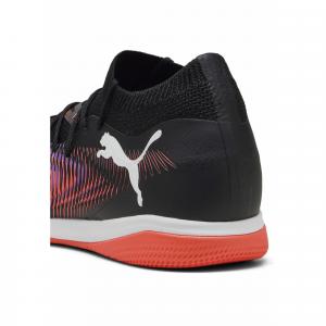 Buty piłkarskie FUTURE 8 MATCH IT PUMA Black White Glowing Red