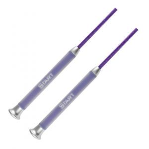 Zestaw 2x Bat jeździecki START GlossyCrystal z kryształkami 110 cm