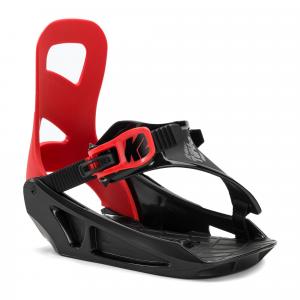 Wiązania snowboardowe K2 MINI TURBO Red 2023