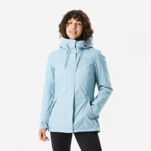 Kurtka turystyczna damska Quechua NH500 -10°C wodoodporna