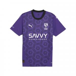 Męska koszulka Al Hilal Saudi F.C. 24/25 PUMA Team Violet Black Purple