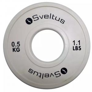 Gumowe talerze olimpijskie Sveltus Olympic mini 0,5 kg