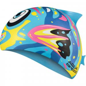 Czepek pływacki silikonowy dla dzieci Aqua Speed Fish