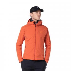 Kurtka narciarska Rossignol męska Opside Hoodie JKT pomarańczowa - M