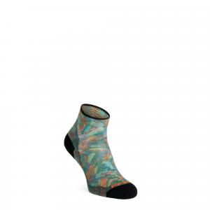 Skarpety rowerowe damskie Smartwool Bike Zero Cushion Jungle Music Print Ankle