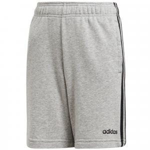 Spodenki dla dzieci adidas Essentials 3 Stripes Knit Short szare DV1797