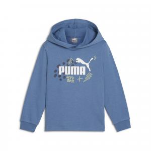 Dziecięca bluza z kapturem ESS+ PUMA PUMA Blue Horizon