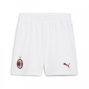 Młodzieżowe szorty AC Milan 24/25 PUMA White For All Time Red