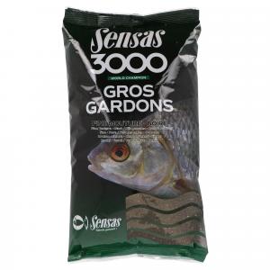 Zanęta Płoć Sensas Gros Gardons 3000 Fine Mouture 1 Kg