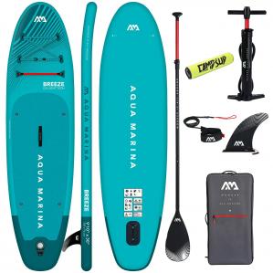 Deska SUP Pompowana Aqua Marina Breeze 300 cm Niebieski + Bojka na wiosło