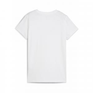 Damska koszulka z logo GRAPHICS Floral Cat PUMA White