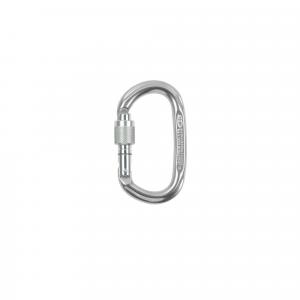 Karabinek Wspinaczkowy Climbing Technology Pillar CF SG (Screw Gate) - silver