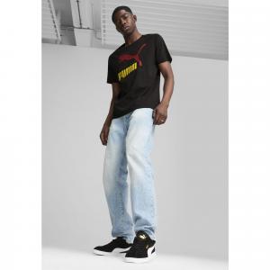 Sneakersy zamszowe unisex PUMA Club II PUMA Black White Gold