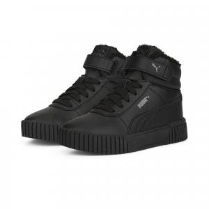 Dziecięce sneakersy Carina 2.0 Mid Winter PUMA Black Dark Shadow Gray