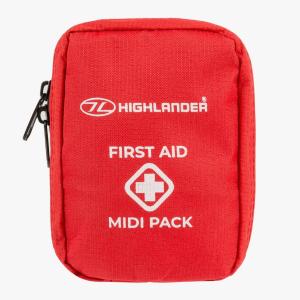 Outdoorowy Zestaw pierwszej pomocy Midi Pack Red Highlander