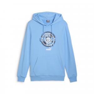 Męska bluza z kapturem ftblCULTURE Manchester City PUMA Team Light Blue