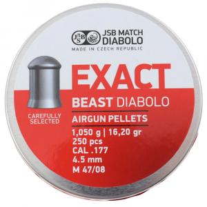 Śrut do wiatrówek Exact Beast 1,05 grama kal. 4,52 mm 250 sztuk