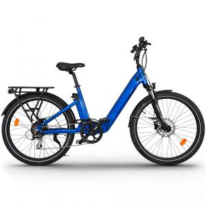 Rower elektryczny Ebike UB200 z pełnym zawieszeniem 26\