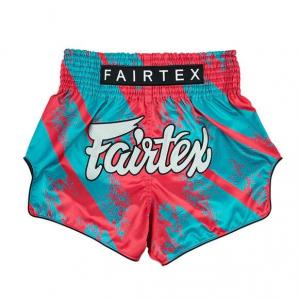 Spodenki Muay Thai Fairtex Street King BS1929 Niebieskie/Czerwone M