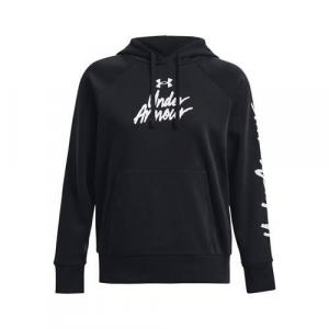 Bluza treningowa damska Under Armour Ua Rival Fleece Graphic Hdy
