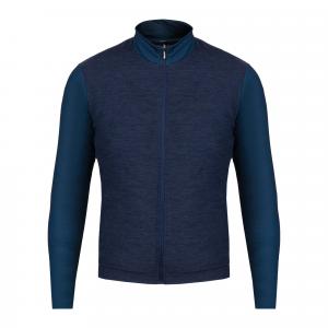 Bluza rowerowa męska Santini Colore Puro Thermal Jersey