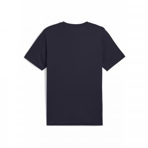 Męska koszulka Essentials z dwukolorowym logo No. 1 PUMA New Navy Blue