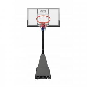 Zestaw do koszykówki Kosz WEEP M027 pełnowymiarowy do 305cm z korbą 80x136