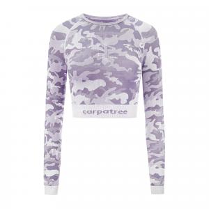 Top treningowy damski Carpatree Camo Seamless