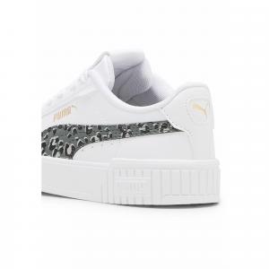 Dziecięce sneakersy Carina 2.0 Animal Update PUMA White Mineral Gray Gold