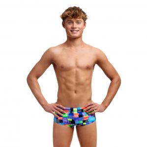 Szorty kąpielowe kąpielówki na basen trening męskie Funky Trunks SideWinder XS