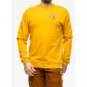 Bluza bawełniana męska Fjallraven 1960 Logo Badge Sweater M