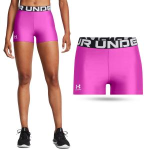 Krótkie legginsy treningowe damskie UNDER ARMOUR szybkoschnące kolarki