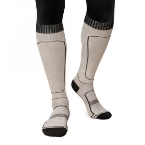 Skarpety narciarskie z wełny Sporty zimowe Siroko Ultimate GLIDE Sand