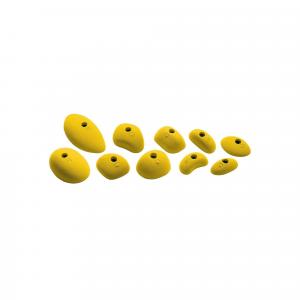 Chwyty wspinaczkowe Ocun Holds Set 2 Slopers - yellow/yellow