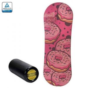 Deska do balansowania TRICKBOARD CLASSIC DONUT z czarnym wałkiem TÜV