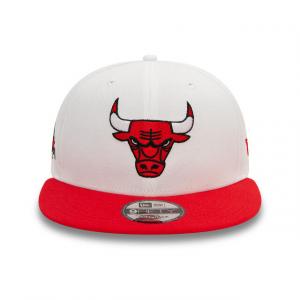 Czapka typu snapback New Era White Crown Patch 9Fifty Chicago Bulls