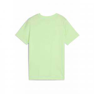 Młodzieżowa koszulka Graphics PUMA Spring Fern Green