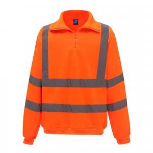 Męska Bluza Rozpinana HiVis Quarter Zip