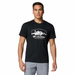 T-shirt bawełniany męski Columbia Path Lake Graphic Tee II z krótkim rękawem