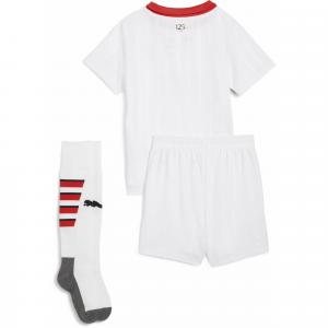 Dziecięcy strój wyjazdowy AC Milan 24/25 PUMA White