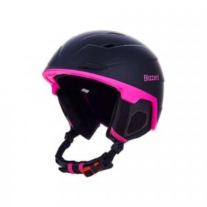 Kask narciarski BLIZZARD W2W Double Black Matt/Magenta